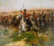 Edouard Detaille Vive L Empereur china oil painting reproduction